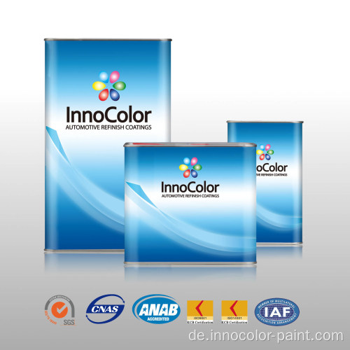 InnoColor Full Formulas und einfache Anwendung Auto Refinish Paint